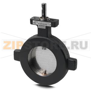 VKF41.80 - Клапан баттерфляй, фланец, PN6 / 10/16, DN80, kvs 400 Siemens VKF41.80 