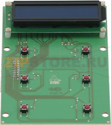 PUSH-BUTTON BOARD 6 BUTTONS 230V 