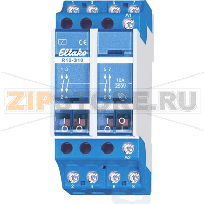 Реле электромеханическое 230 В, 16 А, 1 шт Eltako R12-310-230V 