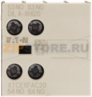 Вспомогательный контактный модуль, 2-полюсн., Ith= 16 A, 2 замык Eaton DILA-XHI20