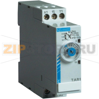 Реле задержки времени 0.6-160 с, 1 шт Crouzet TK2R1 