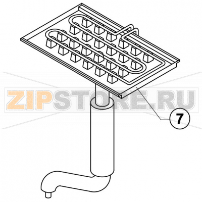 Испаритель 13 г. (маленький) Brema CB 1565 Испаритель 13 г. (маленький) для&nbsp;льдогенератора Brema CB 1565Запчасть на деталировке под номером: 7Название запчасти Brema на английском языке: Evaporator 13 g. (small) CB 1565.
