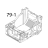 Bottom frame Sato CT412LX TT