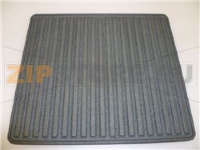 PIASTRA IN GHISA MONOFUOCO RIGATA