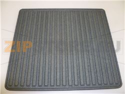 PIASTRA IN GHISA MONOFUOCO RIGATA 