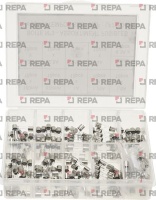 НАБОР ТЕПЛОЁМКИХ ПРЕДОХРАНИТЕЛЕЙ 5X20 - 100 ШТ 250 В