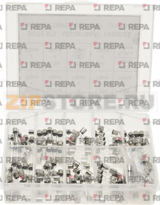 НАБОР ТЕПЛОЁМКИХ ПРЕДОХРАНИТЕЛЕЙ 5X20 - 100 ШТ 250 В 