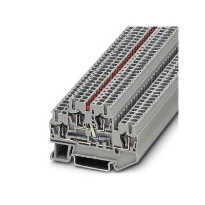 Клеммный блок со встр. элементами  Phoenix Contact STTB 2,5/220DC/LA/SO184 Тип подключения: Пружинный зажим, Сечение: 0,08 мм² - 4 мм², AWG: 28 - 12, Длина: 67,5 мм, Ширина: 5,2 мм, Цвет: cерый, Монтаж: NS 35/7,5, NS 35/15.Минимальный заказ: 50 шт.Упаковка: 50 шт.