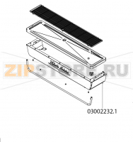Front contour plate + sides+ tray Victoria Arduino Adonis 2 Gr