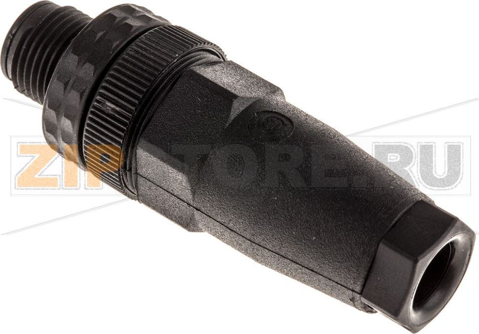 Разъем круглый M12, IP67, 4 контакта Hirschmann ELST 4012 K PG7 