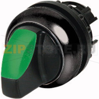 Головка переключателя, пластик, черная: 1 шт Eaton M22S-WLK-G