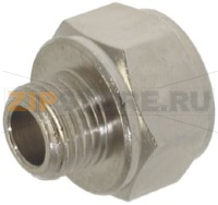 НИКЕЛИРОВАННЫЙ ПАТРУБОК Ø 1/4"M-3/8"F