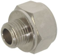 НИКЕЛИРОВАННЫЙ ПАТРУБОК Ø 1/4"M-3/8"F