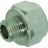 НИКЕЛИРОВАННЫЙ ПАТРУБОК Ø 1/4"M-3/8"F - НИКЕЛИРОВАННЫЙ ПАТРУБОК Ø 1/4"M-3/8"F
