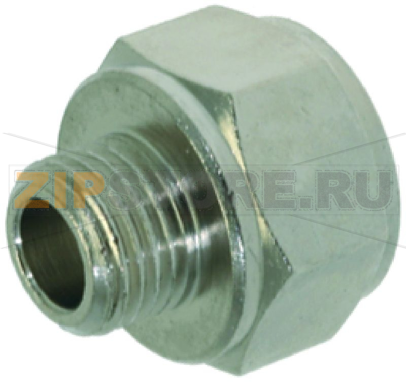 НИКЕЛИРОВАННЫЙ ПАТРУБОК Ø 1/4"M-3/8"F 