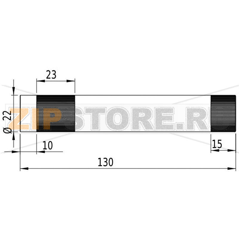 Модуль лазерный, зеленый, 5 МВт Picotronic LE532-5-3-F-S(22x130)90 