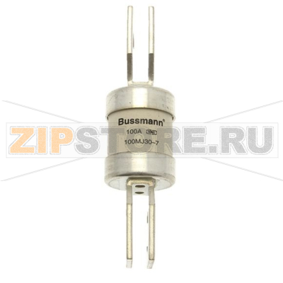 Предохранитель энергосистем, 100 A, AC 415 В, 80 кА, BS88/J, 31x110 мм, gU, BS, 82 мм Eaton 100AMP 