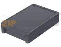 Корпус, 271x170x60 мм, поликарбонат UL 94 V0, одноцветный Bopla B 261706 PC-V0 7024