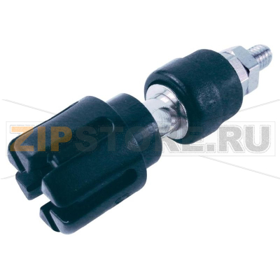 Зажим полюсный TP/6, 30 А, черный, 1 шт Cliff CL159709 