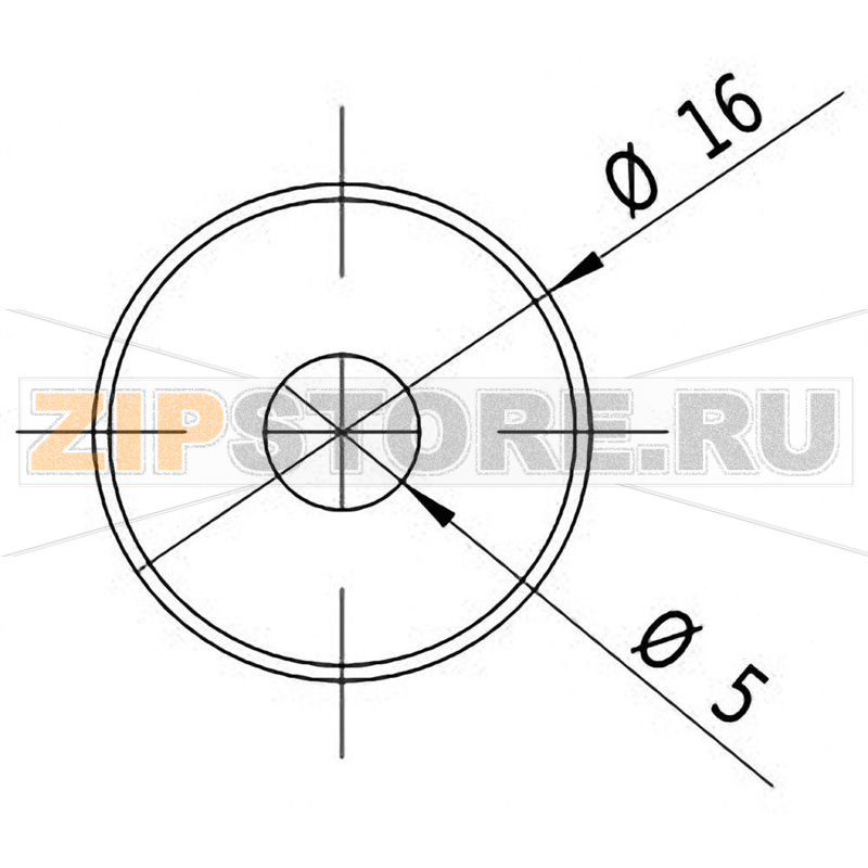 Модуль лазерный, зеленый, 5 МВт Picotronic LC520-5-5-F(16x65)-QCW 