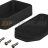 Корпус со стенными петлями, 70.9x42.9x22 мм, IP40 (IP65) Bopla BL 704020 WL2-9005 - Корпус со стенными петлями, 70.9x42.9x22 мм, IP40 (IP65) Bopla BL 704020 WL2-9005
