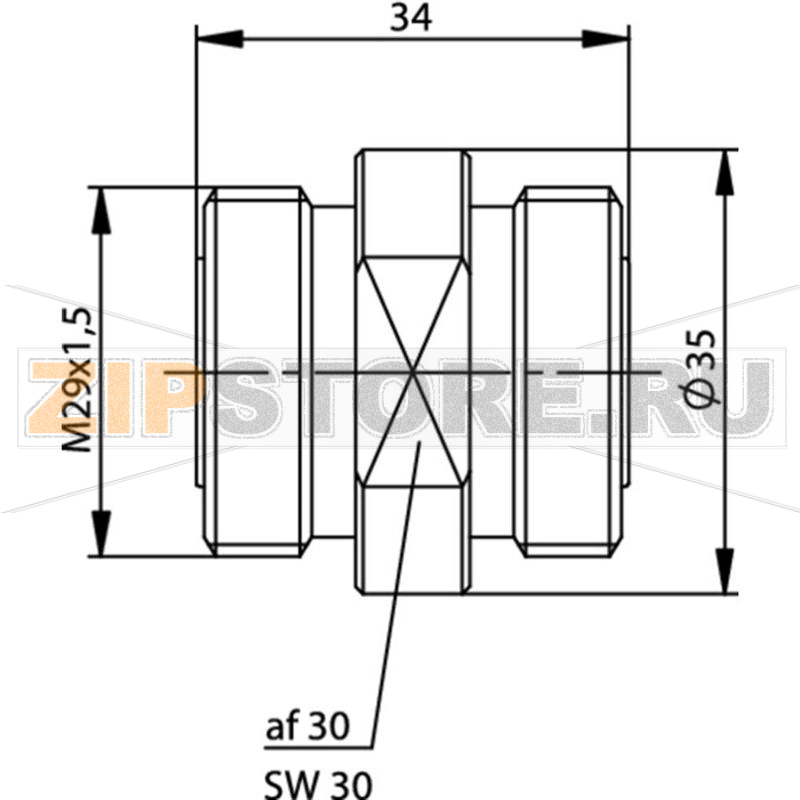 Разъем HF, гнездо DIN 7-16, 1 шт Telegärtner J01123B0001 