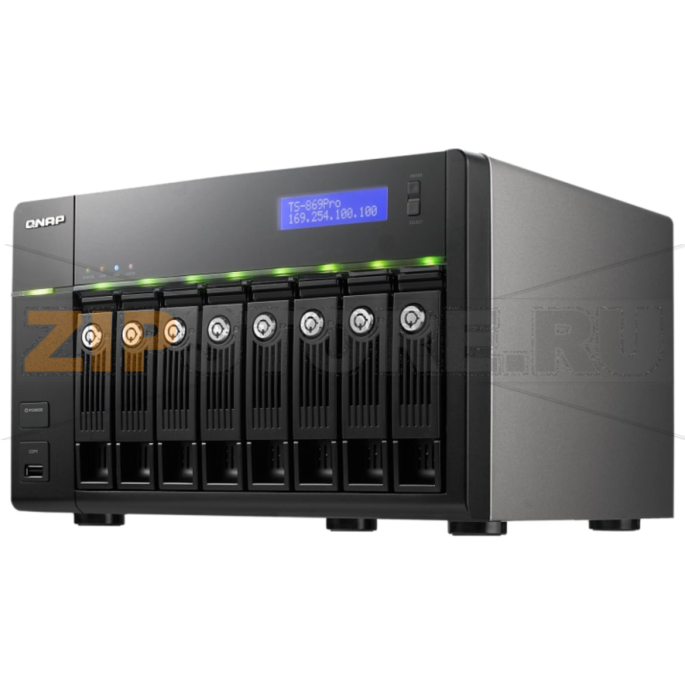 Накопитель сетевой QNAP TS-869-PRO 