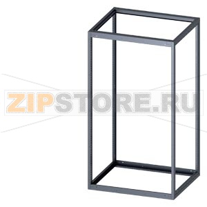 SIVACON, Supporting structure, for standard Empty enclosure, H: 2200 mm, W: 1200 mm, T: 1000 mm, zinc-plated Siemens 8MF1220-2GS30 