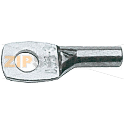 Наконечник трубчатый 180°, M8, 6 мм², Ø отверстия: 8.5 мм, 1 шт Klauke 95R8 