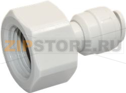 RACCORD DROIT 3/8F - ø 6 mm 