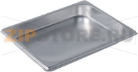 TRAY ST./STEEL GN 1/2 325x265xH40 mm