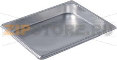 TRAY ST./STEEL GN 1/2 325x265xH40 mm 