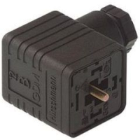 Разъем питания прямоугольный М16, 16 А, 250 В, 3 контакта Hirschmann GDM 2016 BLACK