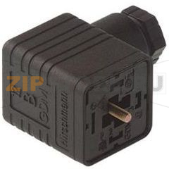 Разъем питания прямоугольный М16, 16 А, 250 В, 3 контакта Hirschmann GDM 2016 BLACK 