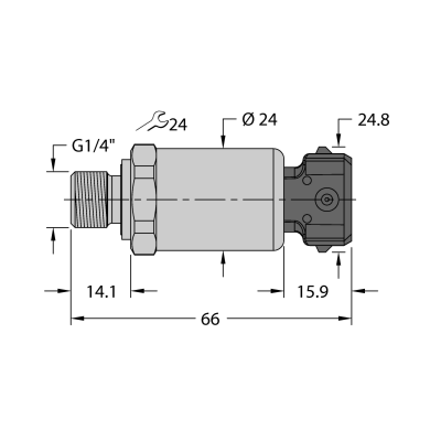 Датчик давления Turck PT600R-2104-U6-AMP3J1 