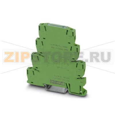 Полупроводниковое реле PLC Phoenix Contact PLC-OSP-24DC/TTL с пружинными зажимами, устанавливается на монтажную рейку NS 35/7,5, вход: 24 В постоян. тока, выход: TTL (5 В постоян. тока).Минимальный заказ: 10 шт.Упаковка: 10 шт.