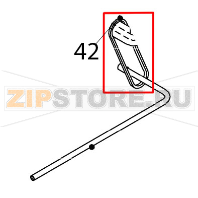 Nylon tie Hoshizaki IM-65NE-25 Nylon tie Hoshizaki IM-65NE-25Запчасть на деталировке под номером: 42