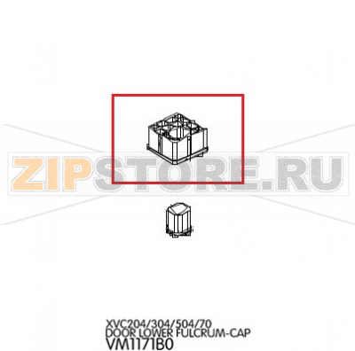 Door lower fulcrum-cap Unox XVC 305 Door lower fulcrum-cap Unox XVC 305Запчасть на деталировке под номером: 91Название запчасти на английском языке: Door lower fulcrum-cap Unox XVC 305