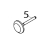 Spindle hub-1 (R) TSC TTP-243 Pro