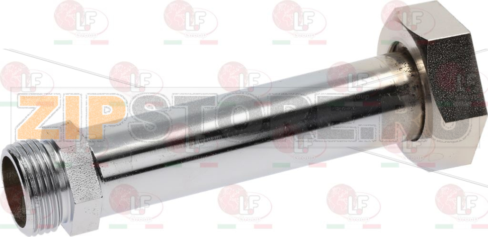 TUBO SCARICO INOX ø 25x120 mm 
