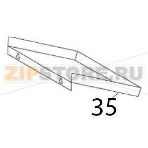 Back take-up stockpan Airhot CT-300 Back take-up stockpan Airhot CT-300Запчасть на деталировке под номером: 35