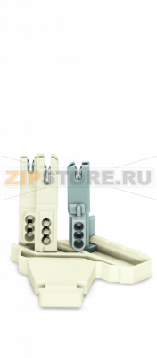 Розетка; с пластиной разгрузки натяжения; 4-пол.; белые/серые Wago 267-224 Универсальная модульная система соединения, от 5 до 11 контактовВозможность расширения системы в будущемКомпактный дизайн...