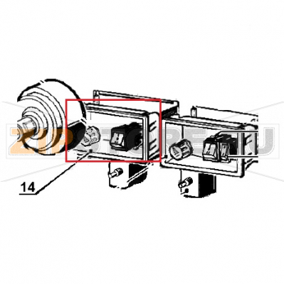 Switch box Ugolini MT 2 Switch box Ugolini MT 2

Запчасть на сборочном чертеже под номером: 14

Название запчасти Ugolini на английском языке: Switch box Ugolini MT 2