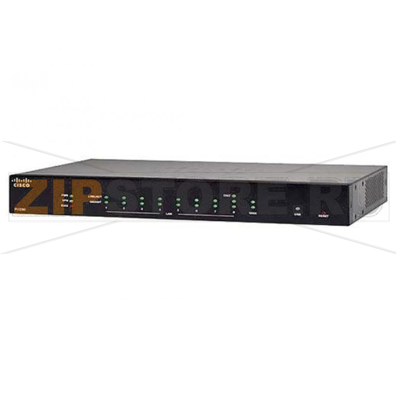 Маршрутизатор 1000 Мбит/с, LAN 8x1 Гб/с, WAN 1x1 Гб/с, RJ-45/SFP Cisco RV260-K8-RU 