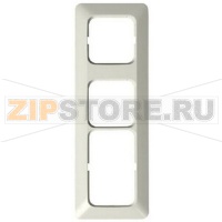 Рамка трехместная, белая ABB 307.54