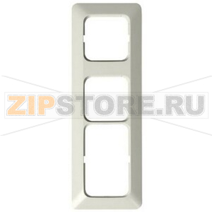 Рамка трехместная, белая ABB 307.54 