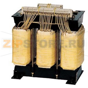 3-фаз. трансформатор управл./ разделительный трансформатор PN = 2,5 KVA VDE/UL/CSA перв Y 500-440-380+/-20 V перв D 289-254-220+/-11 V втор Y 400/D 230 Siemens 4AP2742-8CC40-0HA0 