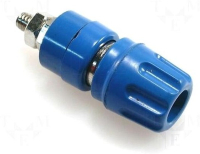 Гнездо 4 мм, 35 А, 30 В/AC, 60 В/DC, синее Hirschmann PKI 10 A BL