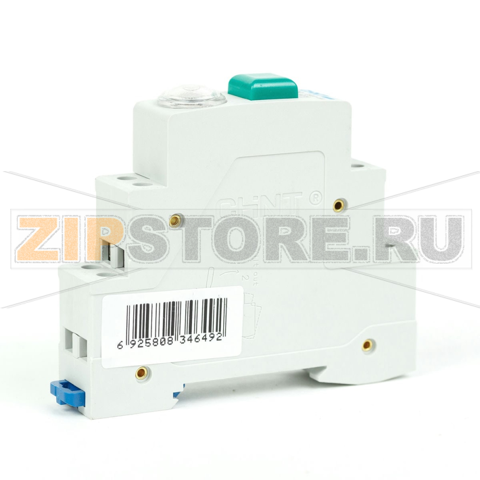 Кнопка модульная 230 В, 1НО+2НЗ, зеленая Chint NP9-12D3/1 