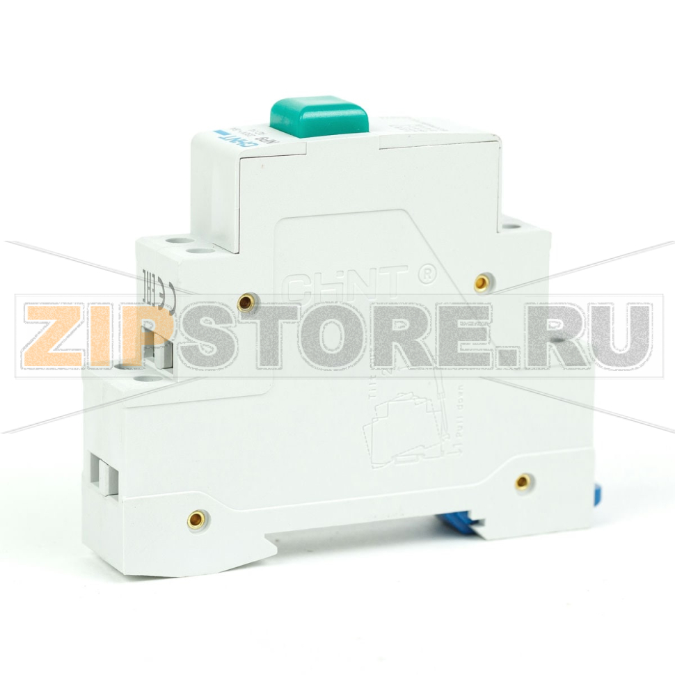 Кнопка модульная 230 В, 1НО+2НЗ, зеленая Chint NP9-12D3/1 